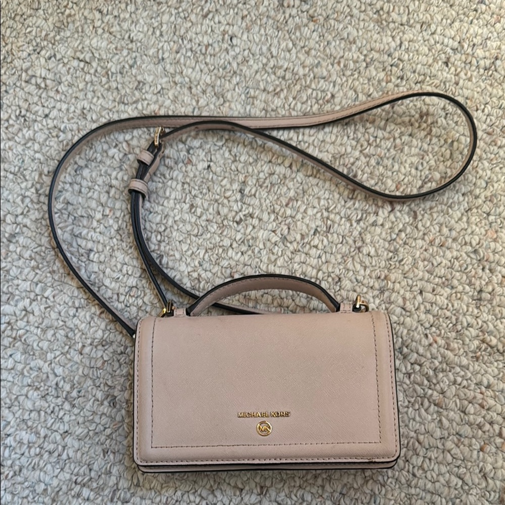 Michael Kors Light Pink Crossbody Bag